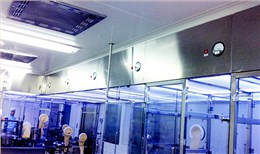 鸿基生产的洁净层流罩耐腐蚀，安装简便，见效快