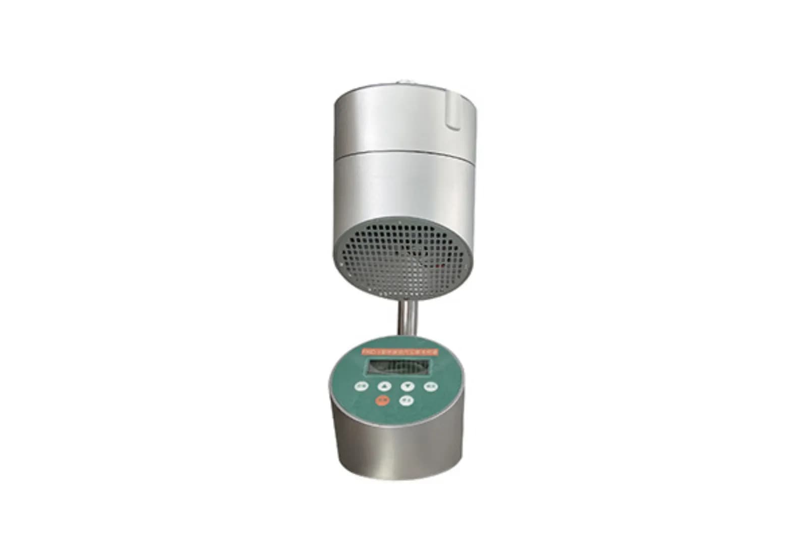 Biological air sampler with protective sampling head