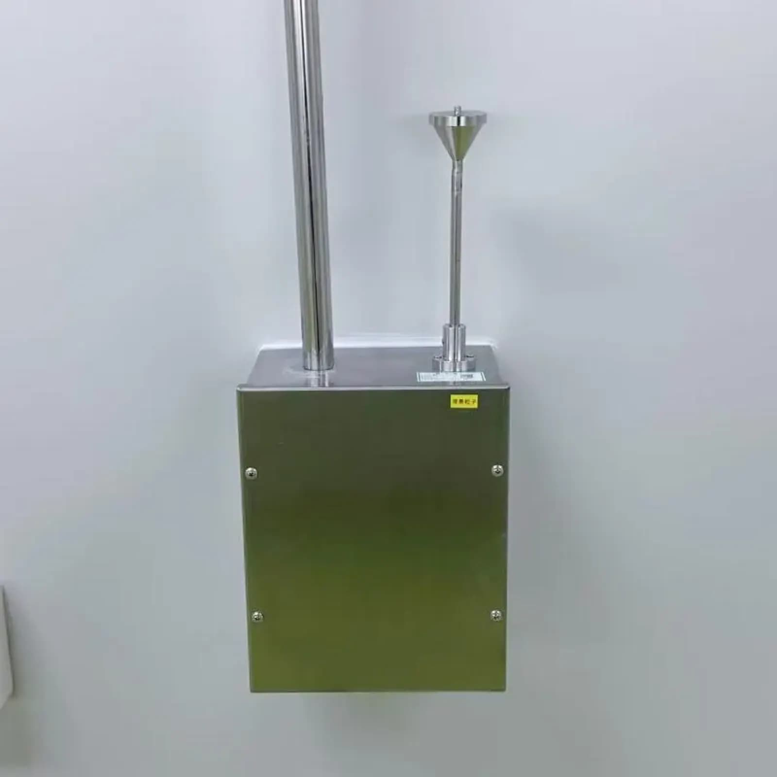 Fixed environmental sampling unit in an active cleanroom installation