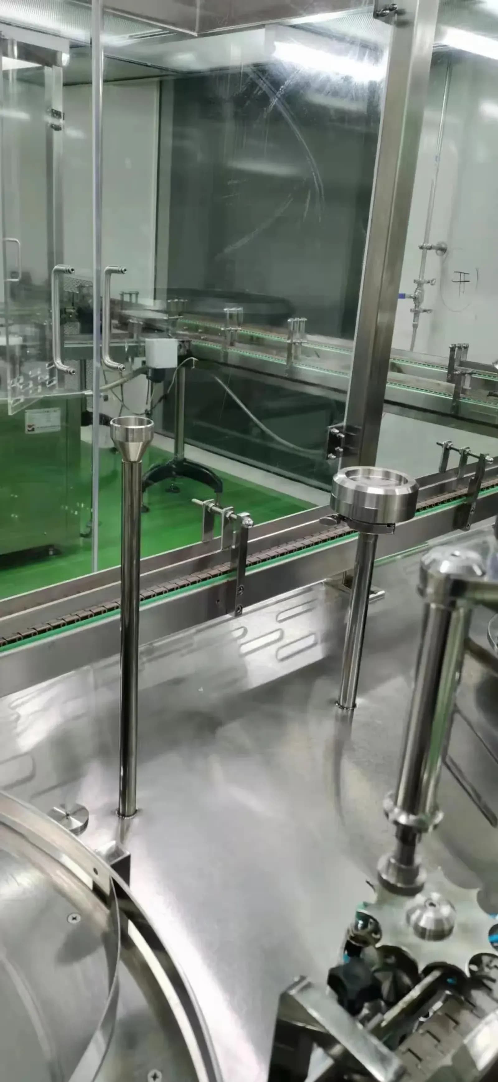 Environmental monitoring components deployed across a cleanroom